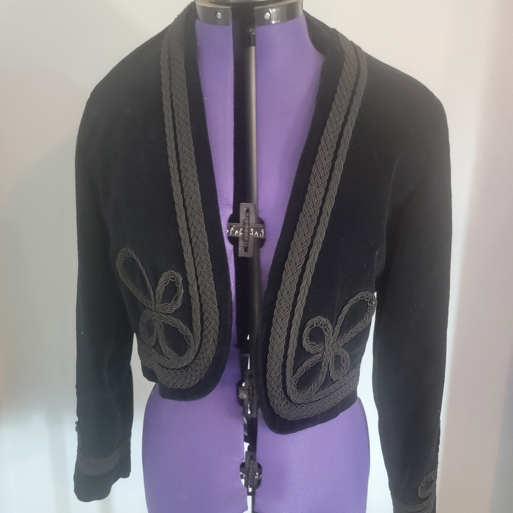 Black formal jacket